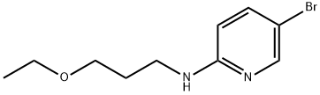 N-(5-Bromo-2-pyridinyl)-N-(3-ethoxypropyl)amine Struktur