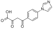 4-[4-(1H-IMIDAZOL-1-YL)PHENYL]-2,4-DIOXO-BUTANOIC ACID Struktur