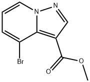 Pyrazolo[1,5-a]pyridine-3-carboxylic acid, 4-bromo-, methyl ester|4-溴吡唑并[1,5-A]吡啶-3-羧酸甲酯