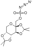 2,3:4,5 Bis-O-(1-Methyl ethylidene)-Fructopyranose azido sulphate