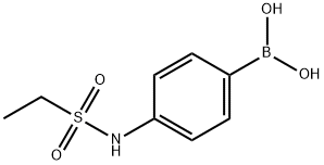 4-Ethylsulfonylaminophenylboronic acid Struktur
