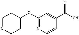 2-(Oxan-4-yloxy)pyridine-4-carboxylic acid|1086379-86-3