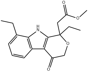 1,8-Diethyl-1,3,4,9-tetrahydro-4-oxo-pyrano[3,4-b]indole-1-acetic Acid Methyl Ester price.