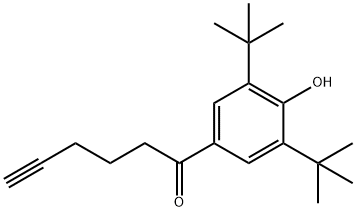 Tebufelone Struktur