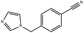 4-(1H-IMIDAZOL-1-YLMETHYL)BENZONITRILE Struktur