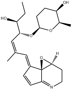 ハトマミシン 化学構造式