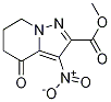 Methyl 3-nitro-4-oxo-4H,5H,6H,7H-pyrazolo[1,5-
a]pyridine-2-carboxylate Structure