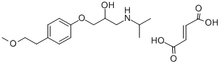METOPROLOL FUMARATE (200 MG) Structure