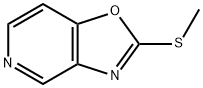 2-(Methylthio)oxazolo[4,5-c]pyridine Struktur