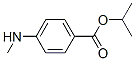 Benzoic acid, 4-(methylamino)-, 1-methylethyl ester (9CI) Struktur