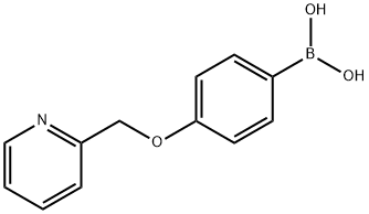4-(Pyridin-2-ylMethoxy)phenylboronic acid Structure