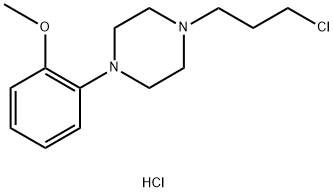 1-(2-Methoxyphenyl)-4-(3-chloropropyl)piperazine dihydrochloride Structure