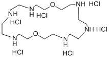 1,13-DIOXA-4,7,10,16,19,22-HEXAAZA-CYCLOTETRACOSANE HYDROCHLORIDE
 Structure