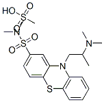 10-[2-(dimethylamino)propyl]-N,N-dimethyl-10H-phenothiazine-2-sulphonamide monomethanesulphonate|化合物 FONAZINE MESYLATE