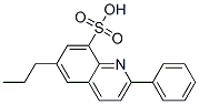 8-Quinolinesulfonic  acid,  2-phenyl-6-propyl- Struktur