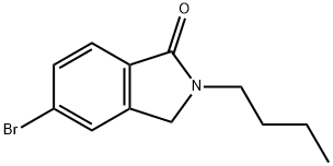 1H-Isoindol-1-one, 5-bromo-2-butyl-2,3-dihydro- Structure