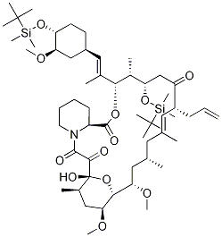 24,32-Bis-O-(tert-butyldimethylsilyl)-FK-506|24,32-Bis-O-(tert-butyldimethylsilyl)-FK-506