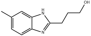 1H-Benzimidazole-2-propanol,5-methyl-(9CI) Struktur
