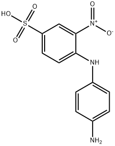 4-(4-Aminoanilino)-3-nitrobenzenesulphonic acid|4-氨基-2'-硝基二苯胺-4'-磺酸