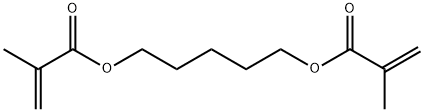 1,5-PENTANEDIOL DIMETHACRYLATE Structure