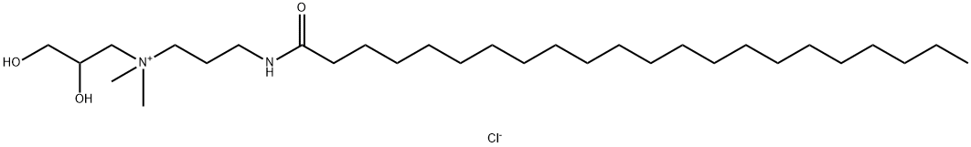 1-Propanaminium, 2,3-dihydroxy-N,N-dimethyl-N-3-(1-oxodocosyl)aminopropyl-, chloride|2,3-二羟基-N,N-二甲基-N-[3-[(1-氧代二十二烷基)氨基]丙基]-1-丙铵氯化物