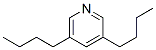 3,5-dibutylpyridine Structure