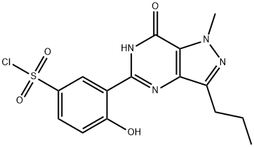 DeMethylpiperazinyl Desethyl Sildenafil Sulfonyl Chloride|西地那非杂质8