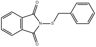 2-(苄基磺基)-2,3-二氢-1H-异吲哚-1,3-二酮, 14204-26-3, 结构式
