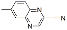2-Quinoxalinecarbonitrile,  6-methyl- Struktur