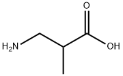 DL-3-Aminoisobutyric acid Struktur