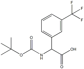 N-BOC-2-(3-TRIFLUOROMETHYL-PHENYL)-DL-GLYCINE
 price.