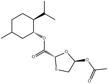 (2R,5R)-L-Menthyl-5-(acetyloxy)-1,3-oxathiolane-2-carboxylate