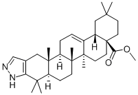 2'H-OLEANA-2,12-DIENO[3,2-C]PYRAZOL-28-OIC ACID METHYL ESTER|