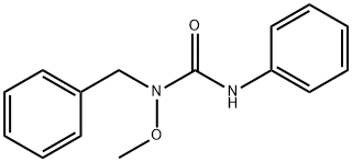 1-BENZYL-1-METHOXY-3-PHENYLUREA Structure