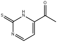 Ethanone, 1-(1,2-dihydro-2-thioxo-4-pyrimidinyl)- (9CI) Struktur