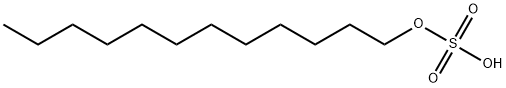 dodecyl hydrogen sulphate Structure