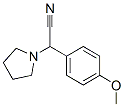 2-(4-Methoxyphenyl)-2-pyrrolidin-1-ylacetonitril