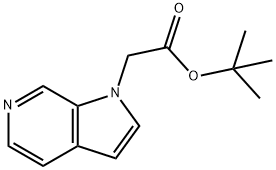 Pyrrolo[2,3-c]pyridin-1-yl-acetic acid tert-butyl ester|