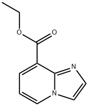 Ethyl imidazo[1,2-a]pyridine-8-carboxylate Struktur