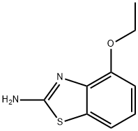 2-Benzothiazolamine,4-ethoxy-(9CI) Struktur