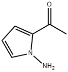 Ethanone, 1-(1-amino-1H-pyrrol-2-yl)- (9CI) Struktur