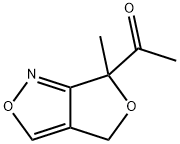 Ethanone, 1-(6-methyl-4H,6H-furo[3,4-c]isoxazol-6-yl)- (9CI) Struktur