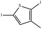 2,5-Diiodo-3-methylthiophene Structure