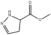 1H-Pyrazole-5-carboxylic acid, 4,5-dihydro-, methyl ester (9CI) Structure