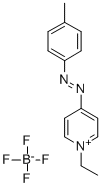 1-Ethyl-4-(p-tolylazo)-pyridinium tetrafluoroborate Struktur