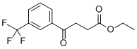 ETHYL 4-OXO-4-(3-TRIFLUOROMETHYLPHENYL)BUTYRATE Structure