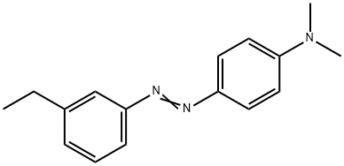 4-[(3-Ethylphenyl)azo]-N,N-dimethylbenzenamine Struktur