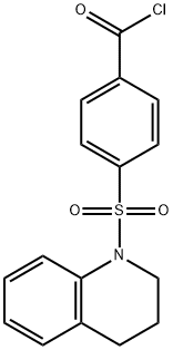 4-((3,4-Dihydroquinolin-1(2H)-yl)sulfonyl)benzoyl chloride|