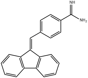 4-(fluoren-9-ylidenemethyl)benzenecarboximidamide|4-(fluoren-9-ylidenemethyl)benzenecarboximidamide