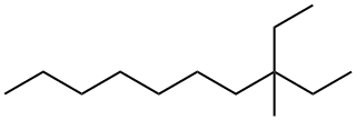 3-Ethyl-3-methyldecane Struktur